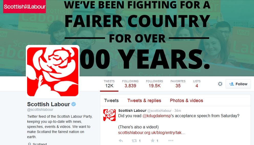 "Don't worry", says a Labour-supporting English chum ruefully, "that formidable statesperson Kezia Dugdale will soon change things". 0years